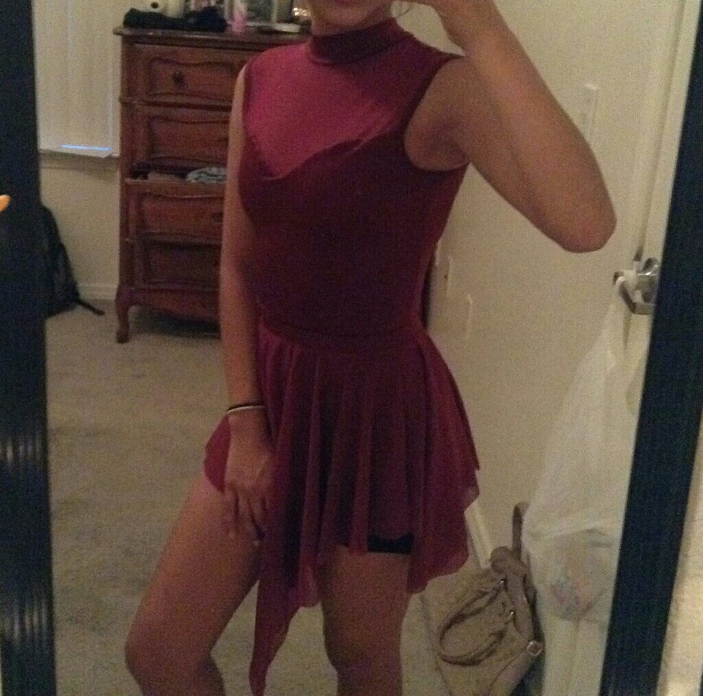 2 pieces dance costume